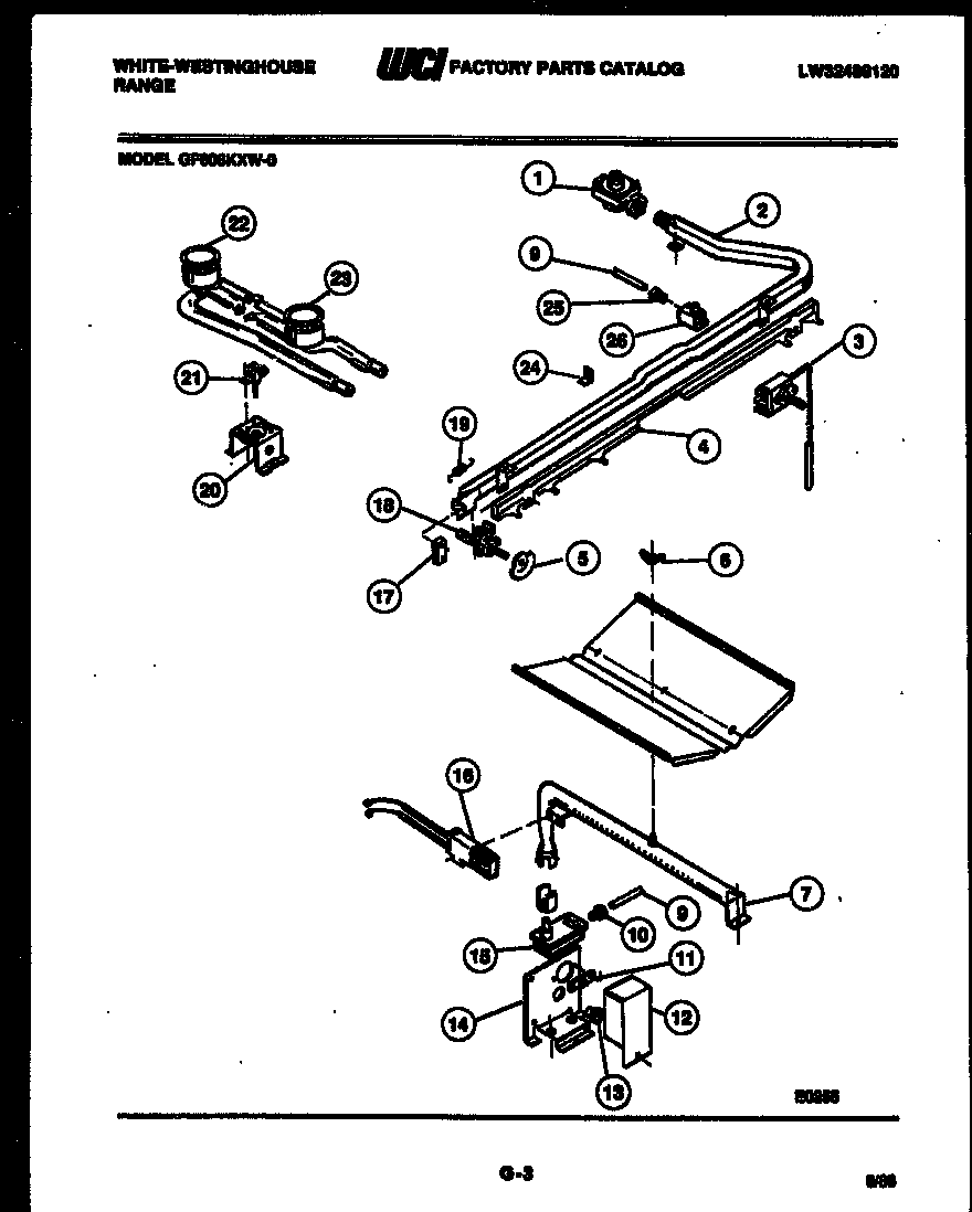 Burner, manifold and gas control