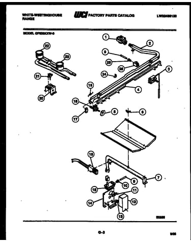 Burner, manifold and gas control