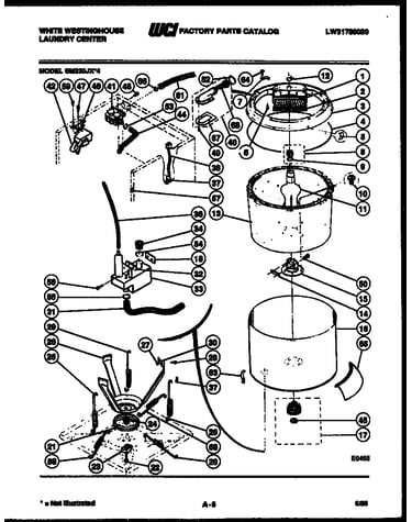 Tubs, water valve and lid switch