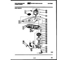 White-Westinghouse SM230JXD4 washer drive system and pump diagram
