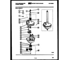 White-Westinghouse SM230JXD4 transmission parts diagram