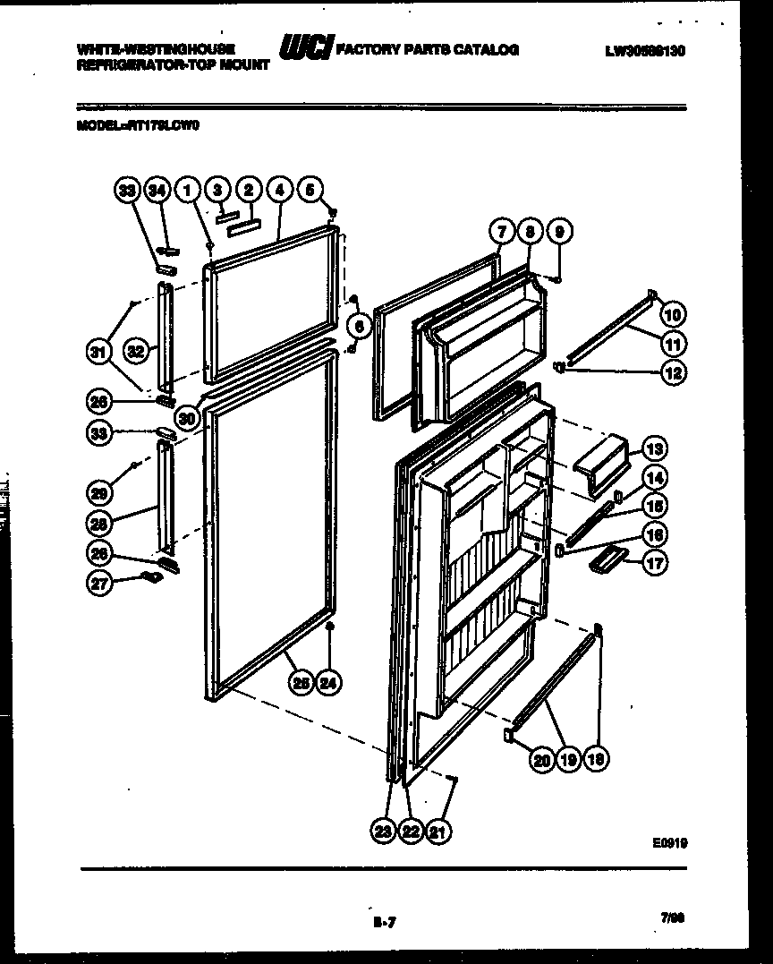 Door parts