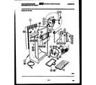 White-Westinghouse RT176LCH0 shelves and supports diagram
