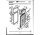White-Westinghouse FC182LTW1 chest freezer parts diagram