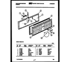 White-Westinghouse RT196LCF0 cabinet parts diagram