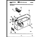 White-Westinghouse AL113M1A2 cabinet parts diagram