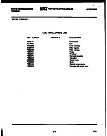Air handling parts