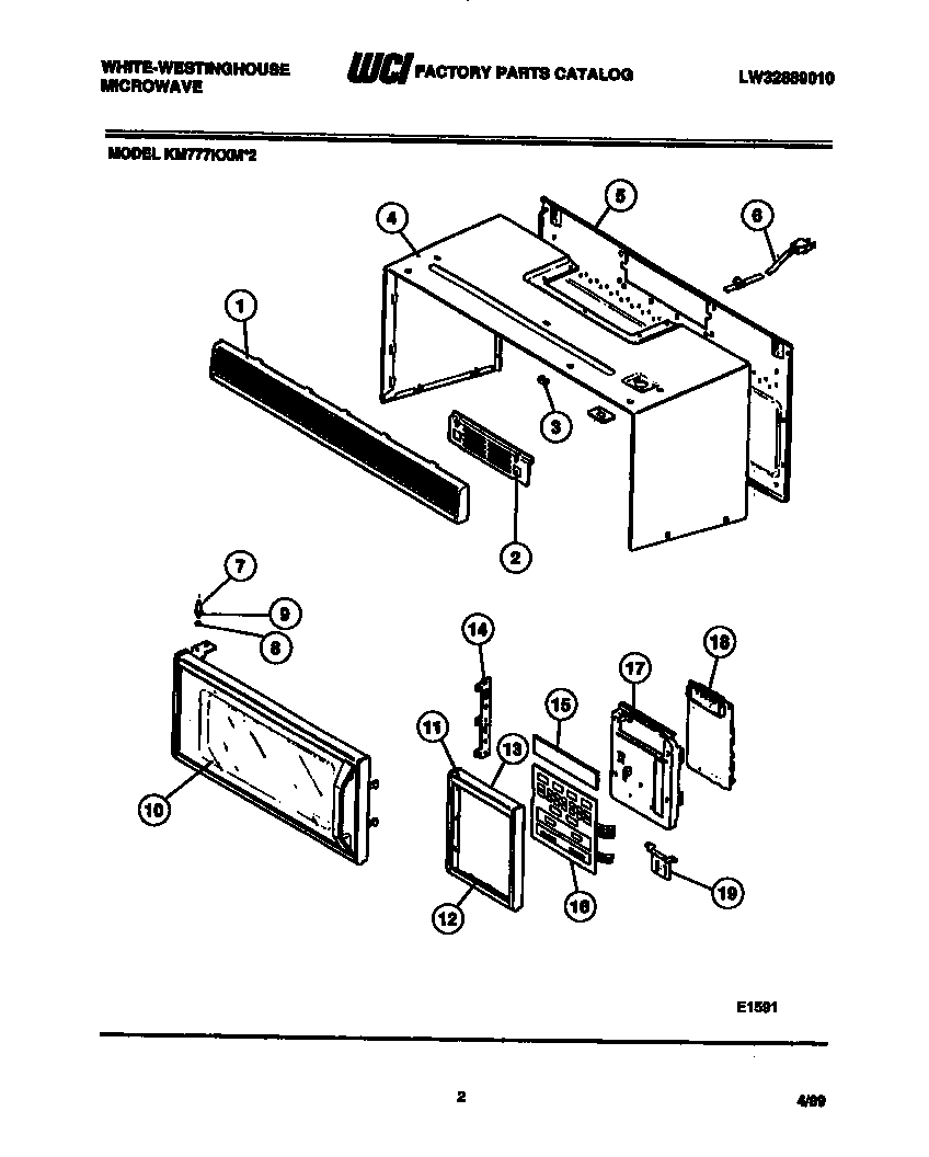 Wrapper body and control parts