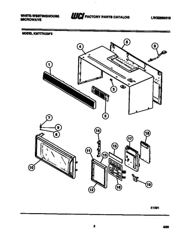Wrapper body and control parts