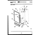 White-Westinghouse FU100JRW5 cabinet parts diagram