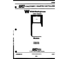 White-Westinghouse FC053JTW3  diagram