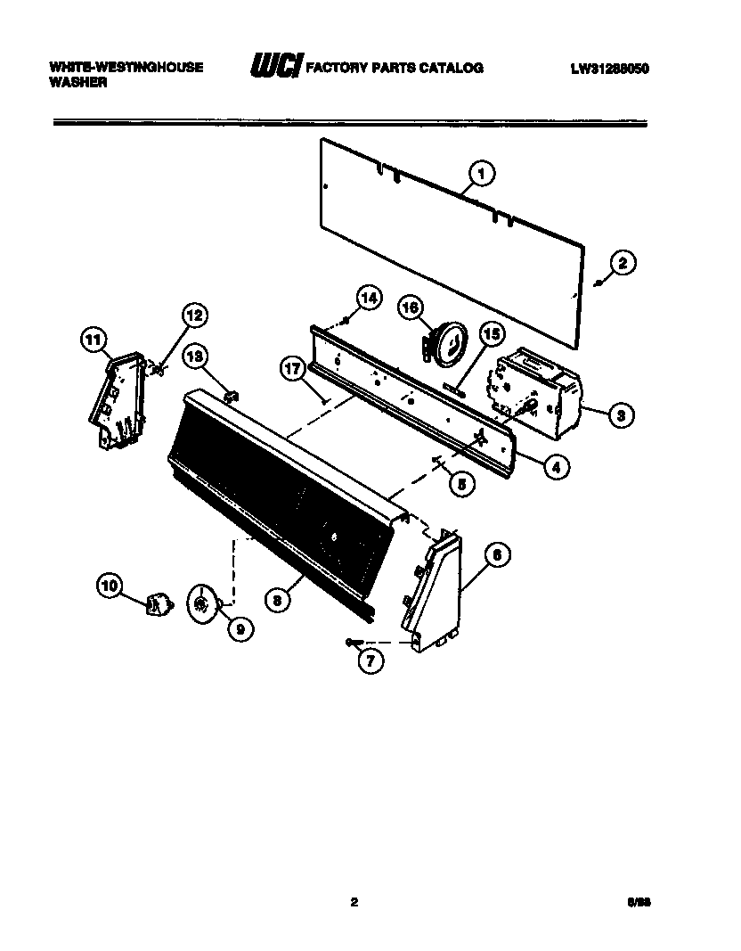 Console and control parts
