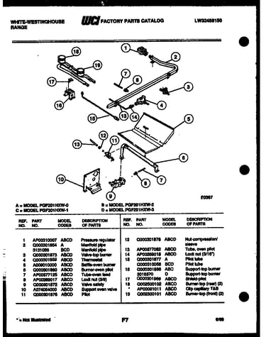 Broiler drawer parts