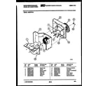 White-Westinghouse GF710HXW5 burner, manifold and gas control diagram