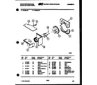 White-Westinghouse AS189L2K7 air handling parts diagram