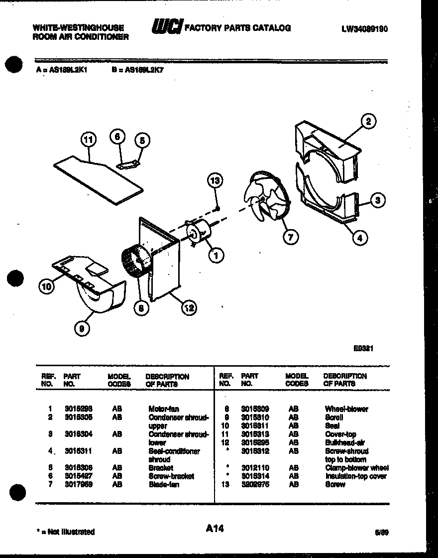 Air handling parts