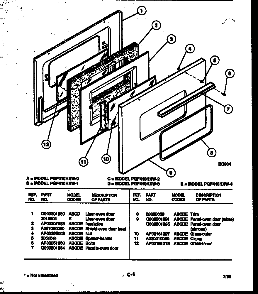 DOOR PARTS