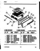 Broiler drawer parts