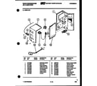 White-Westinghouse AS287L2K1 electrical parts diagram