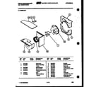 White-Westinghouse AS287L2K1 air handling parts diagram
