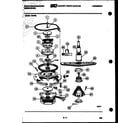 White-Westinghouse SU180L motor pump parts diagram