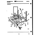 White-Westinghouse SU180L power dry and motor parts diagram