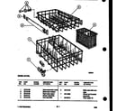 White-Westinghouse SU180L racks and trays diagram