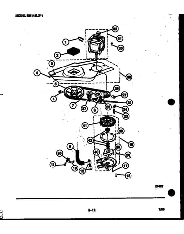 Washer drive system and pump