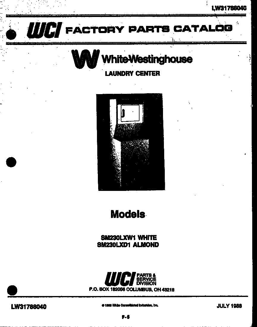 Parts diagram