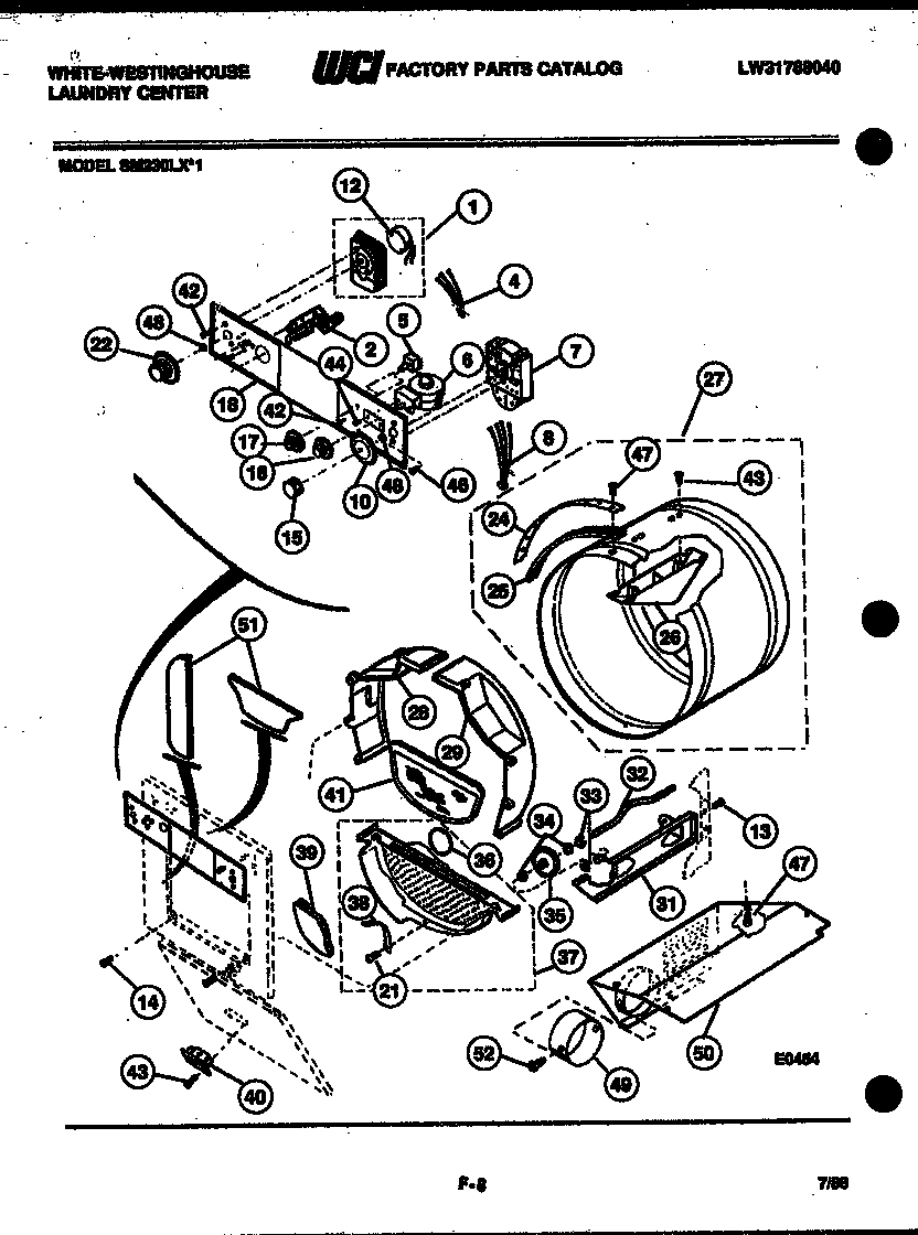 Console, control and drum