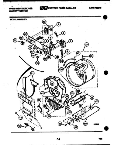 Console, control and drum
