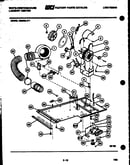 Dryer motor, blower and belt