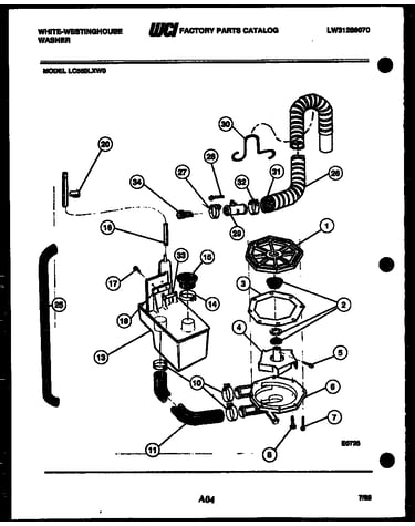 Drain and recirculate parts