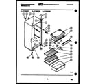 White-Westinghouse RT120GCV2 cabinet parts diagram