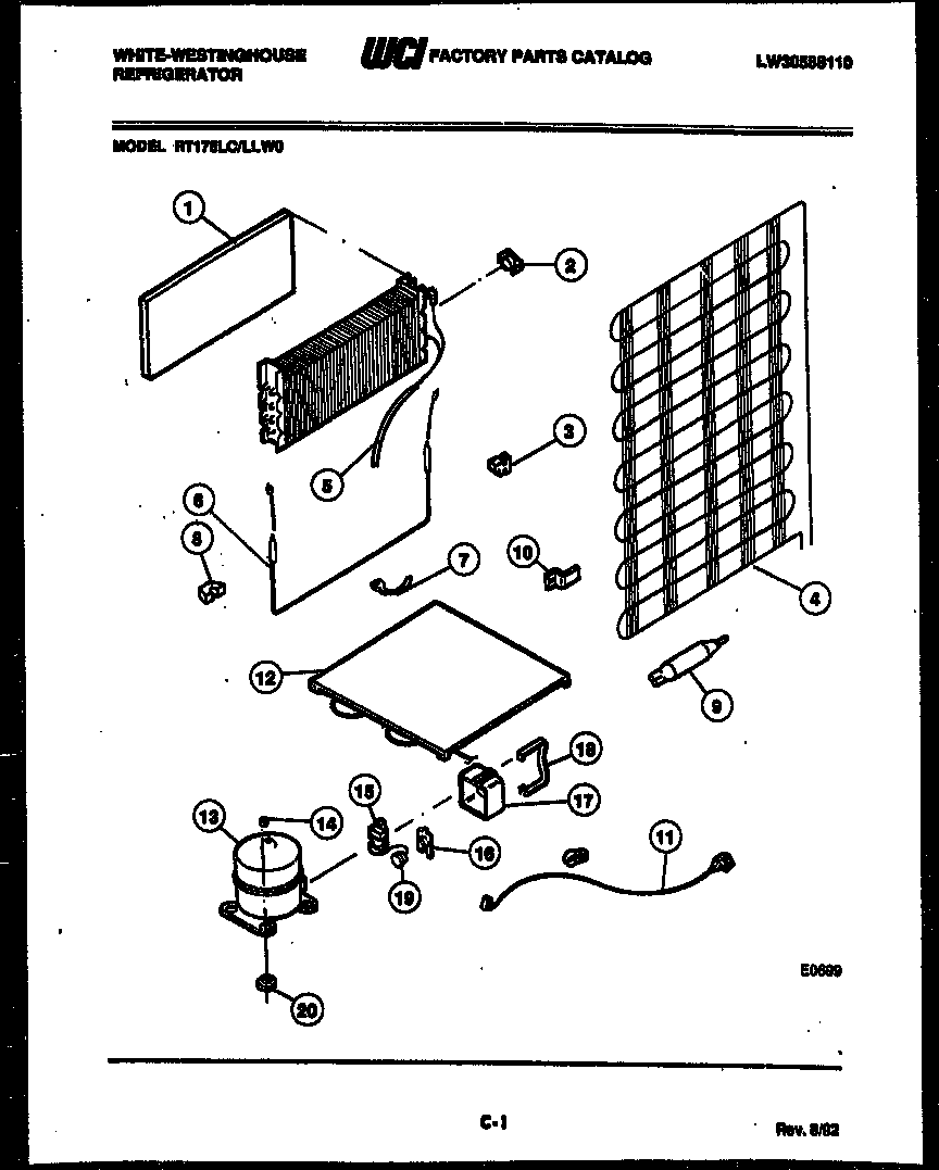System and automatic defrost parts
