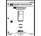 White-Westinghouse RT173LLV0 cover diagram