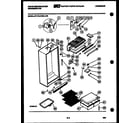 White-Westinghouse RT173LCW0 cabinet parts diagram