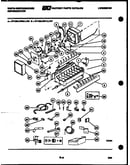 Ice maker and installation parts