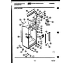 White-Westinghouse RT217JCF2 cabinet parts diagram