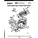 White-Westinghouse FC053LTW2 chest freezer parts diagram
