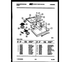 White-Westinghouse KP332LK1 electric smooth top parts diagram