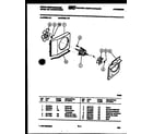 White-Westinghouse AC083L1A1 air handling parts diagram