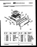 Cooktop parts and backguard
