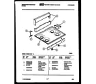 White-Westinghouse GF620HXW3 broiler drawer parts diagram