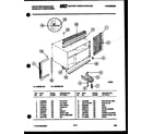White-Westinghouse AS18EL2K2 cabinet and installation diagram