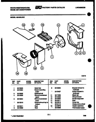 Air handling parts