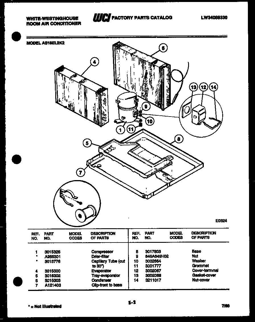 Base pan & compressor
