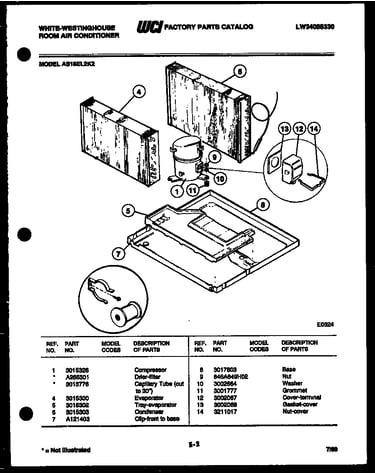 Base pan & compressor