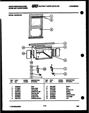 Cabinet and installation