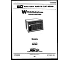 White-Westinghouse AH125L2T1 electrical parts diagram
